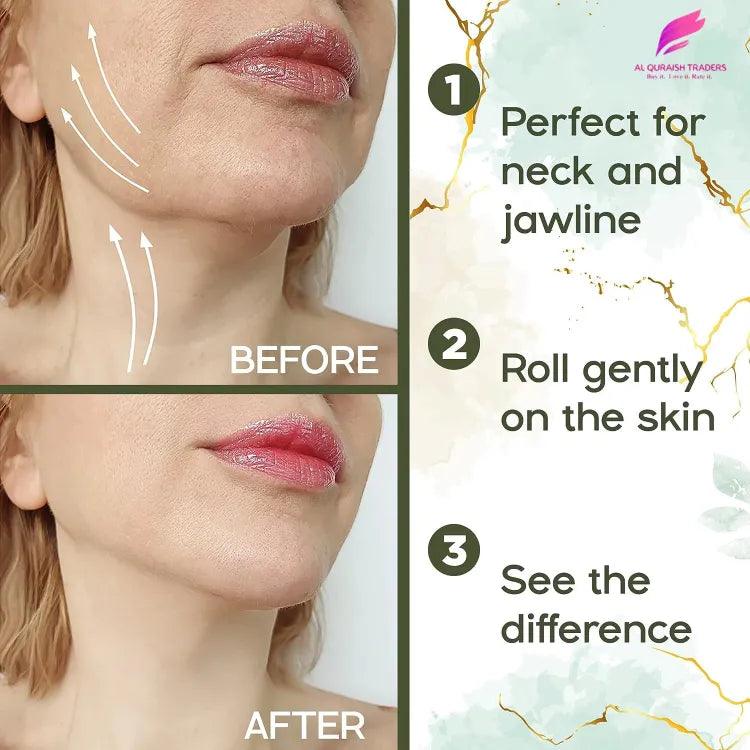 2 In 1 Jade Roller & Gua Sha Set - Rumaisas