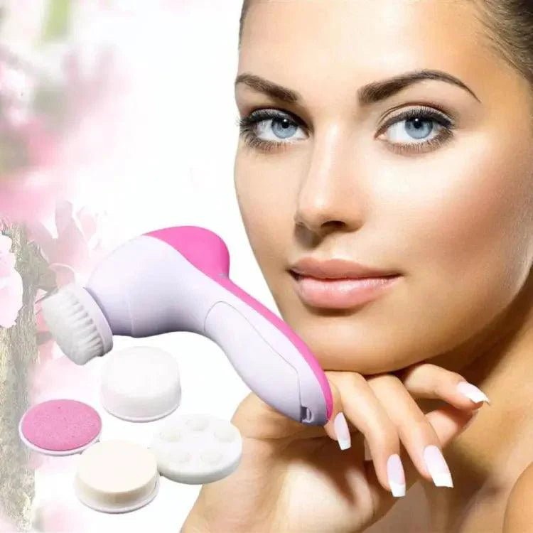 5‑in‑1 Electric Facial Cleansing Massager - Rumaisas