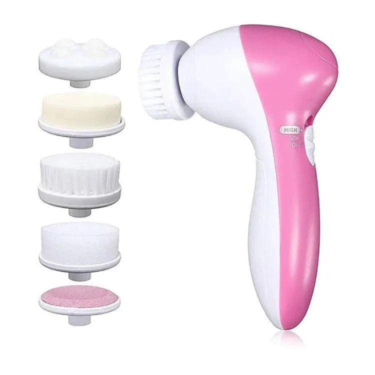 5‑in‑1 Electric Facial Cleansing Massager - Rumaisas
