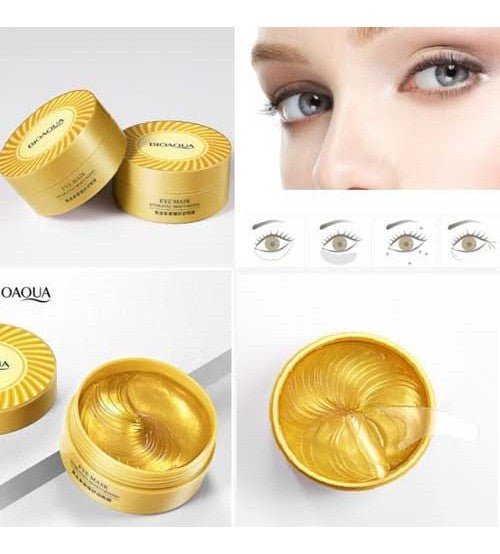 60pcs/bottle BIOAQUA Crystal Collagen Eye Mask - Rumaisas