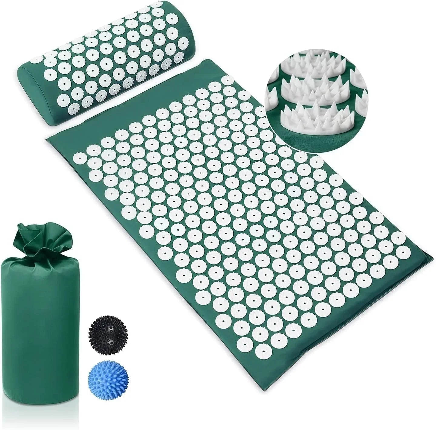 Acupressure Mat and Pillow Set - Rumaisas