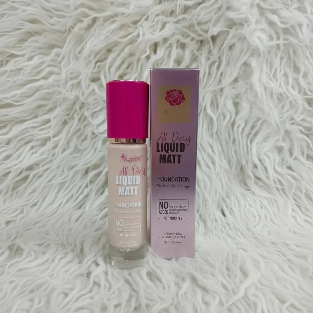 Amjilion All Day Liquid Matte Liquid Foundation - Rumaisas