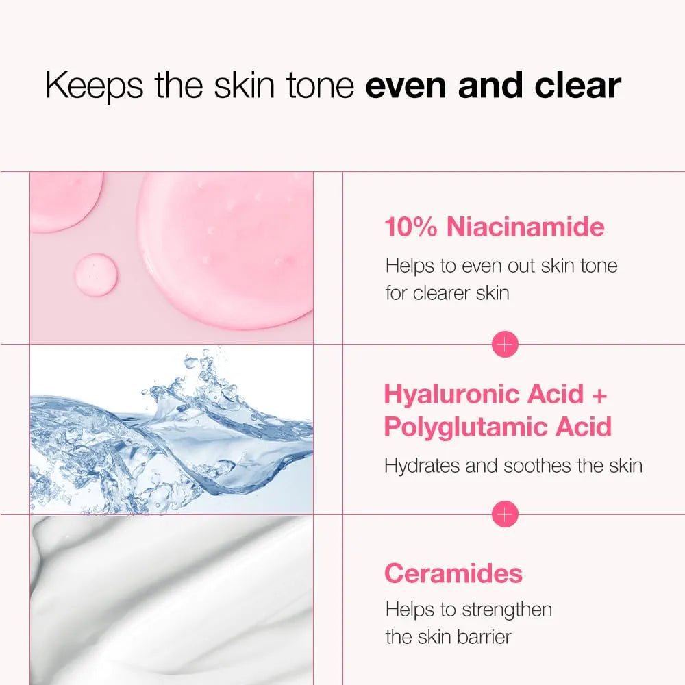 Anua 10% Niacinamide+ 4% Tranexamic Acid Serum Korean Skin Care - 30ml Made in Korea - Rumaisas