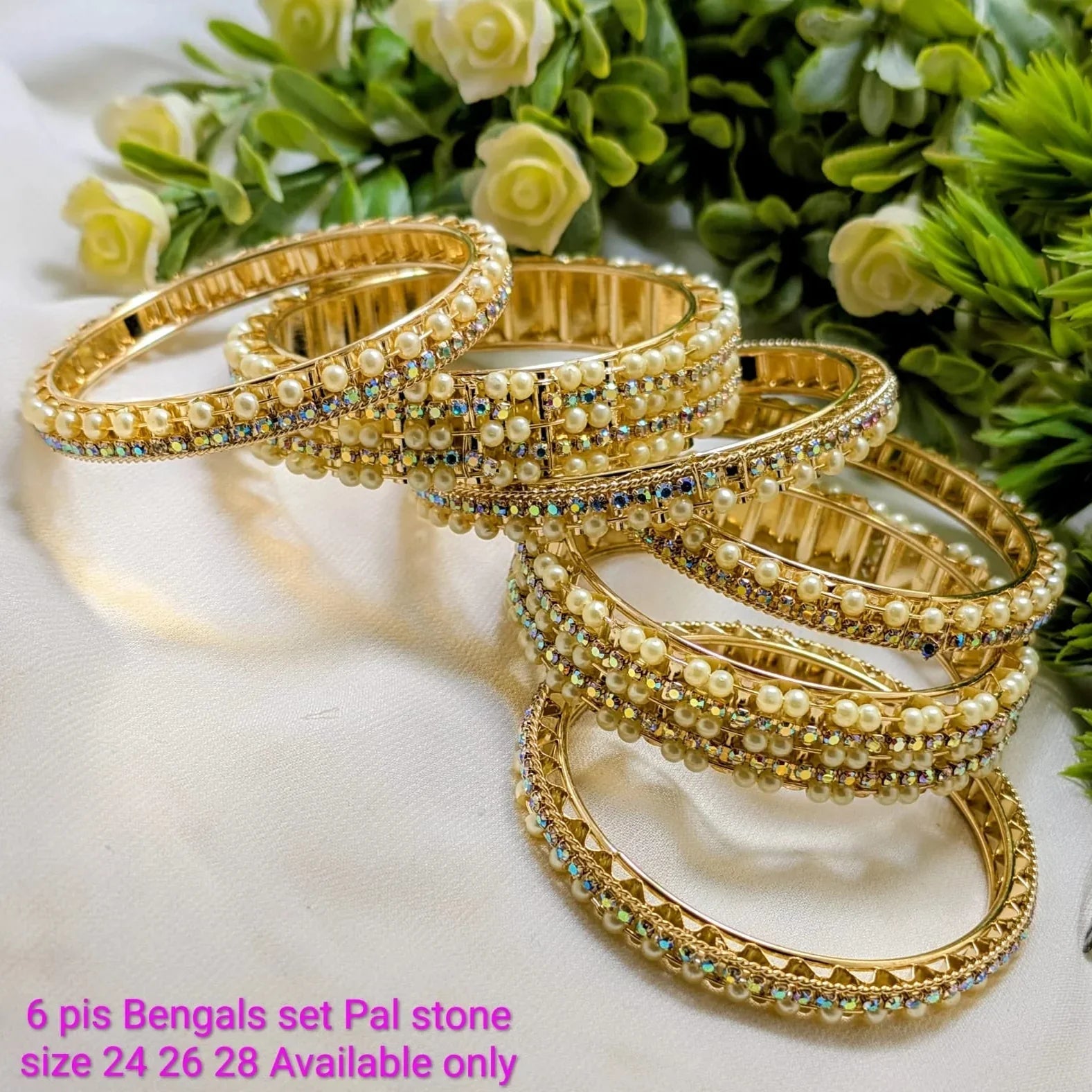 Bangles Set Stylish Chura - 6 Pcs - Rumaisas