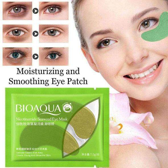 Bioaqua Nicotinamide Seaweed Eye Sheet Mask - Rumaisas