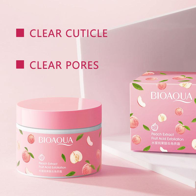BIOAQUA Peach Exfoliating Gel Cream ORIGINAL IMPORTED - Rumaisas