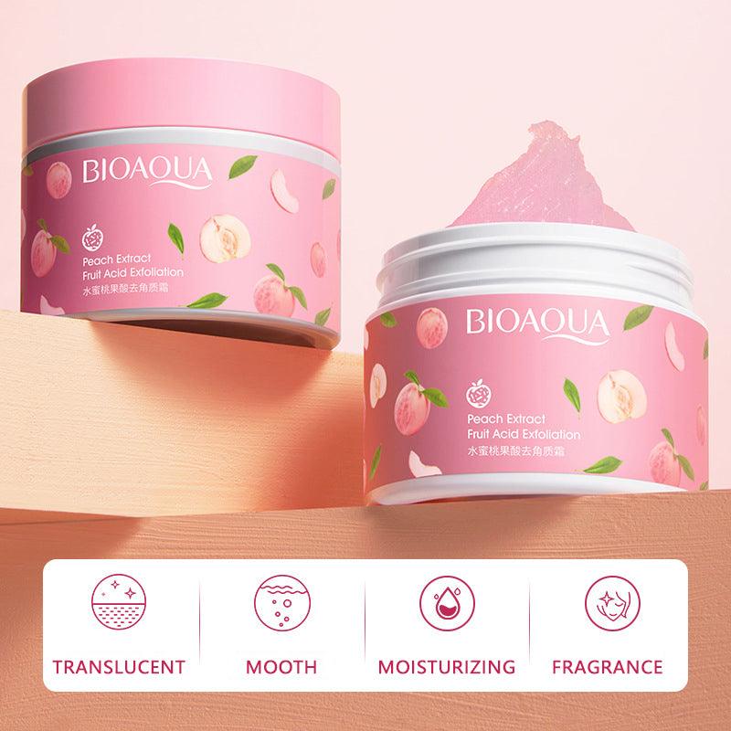 BIOAQUA Peach Exfoliating Gel Cream ORIGINAL IMPORTED - Rumaisas