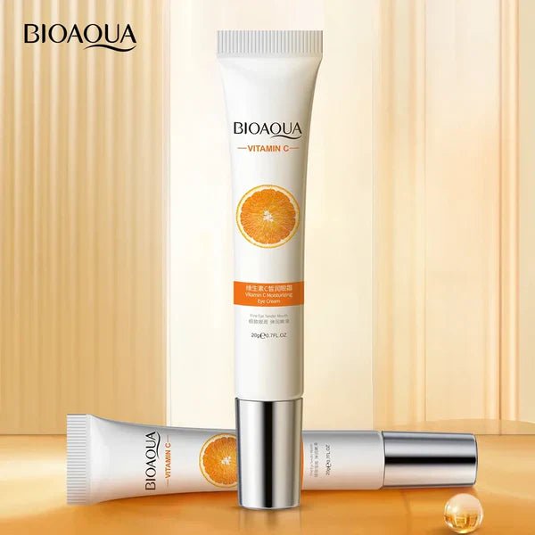 Bioaqua Vitamin C Eye Cream Under Eye Dark Circle Remover - Rumaisas