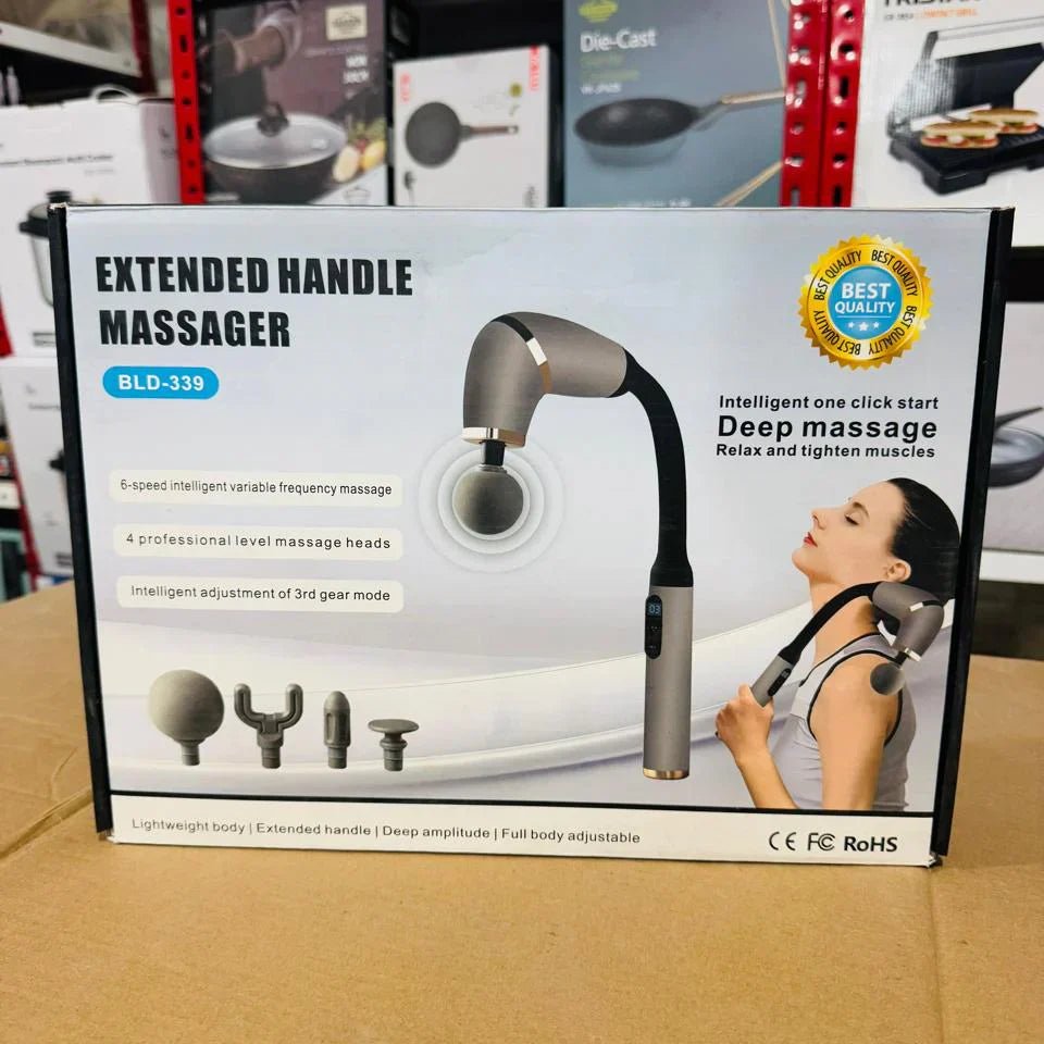 Blueidea Extended Handle Rechargeable Massager BLD - 339 - Rumaisas