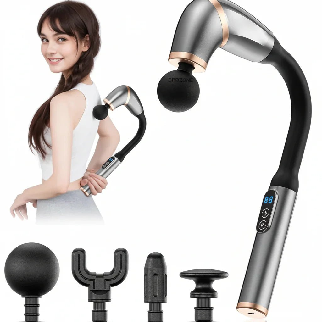 Blueidea Extended Handle Rechargeable Massager BLD - 339 - Rumaisas