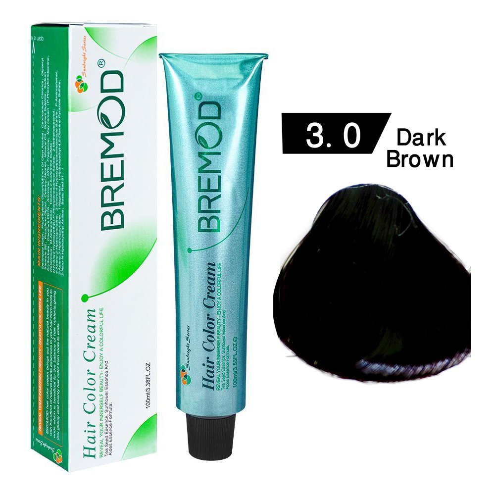 Bremod Hair Color Tube+Developer - 100ml - Rumaisas