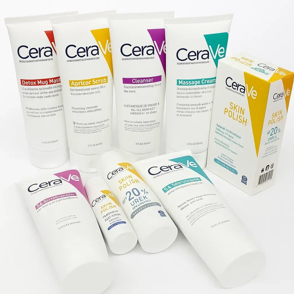Cerave Full Facial Set with Skin Polish - Rumaisas