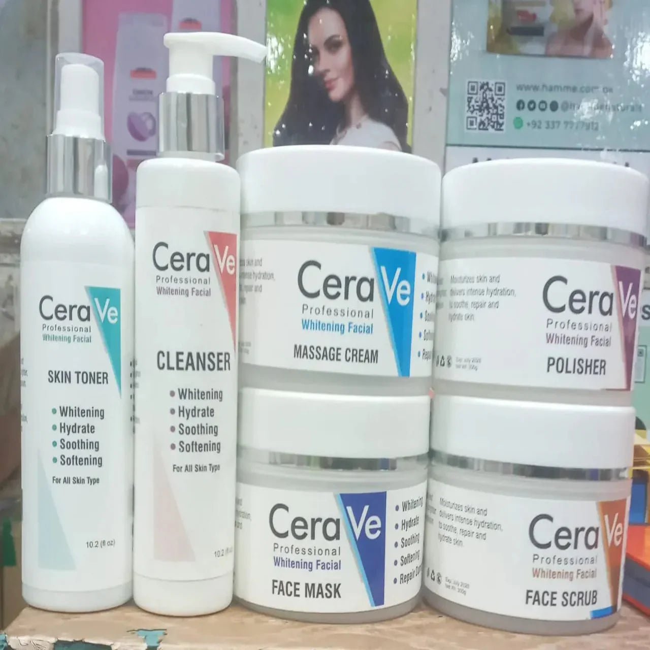CeraVe Professional Whitening Facial Kit - Rumaisas