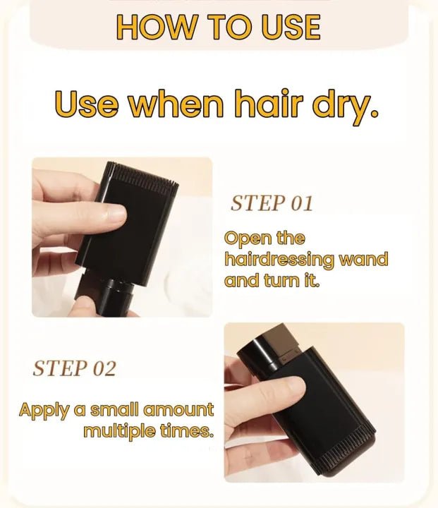 Comb Instant Hair 2 in 1 – Touch Up Hair Dye Comb - Rumaisas