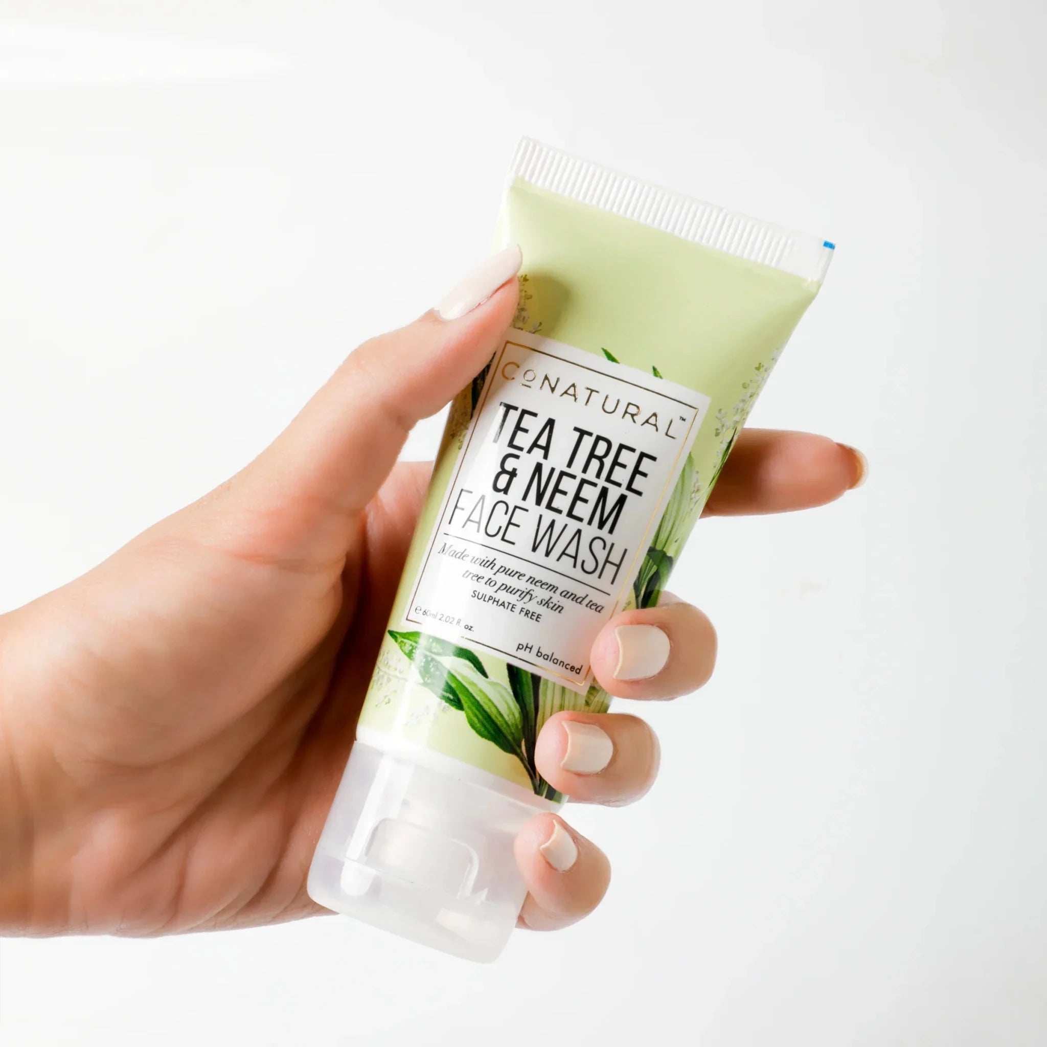 CoNatural Tea Tree & Neem Facewash - 150ml - Rumaisas