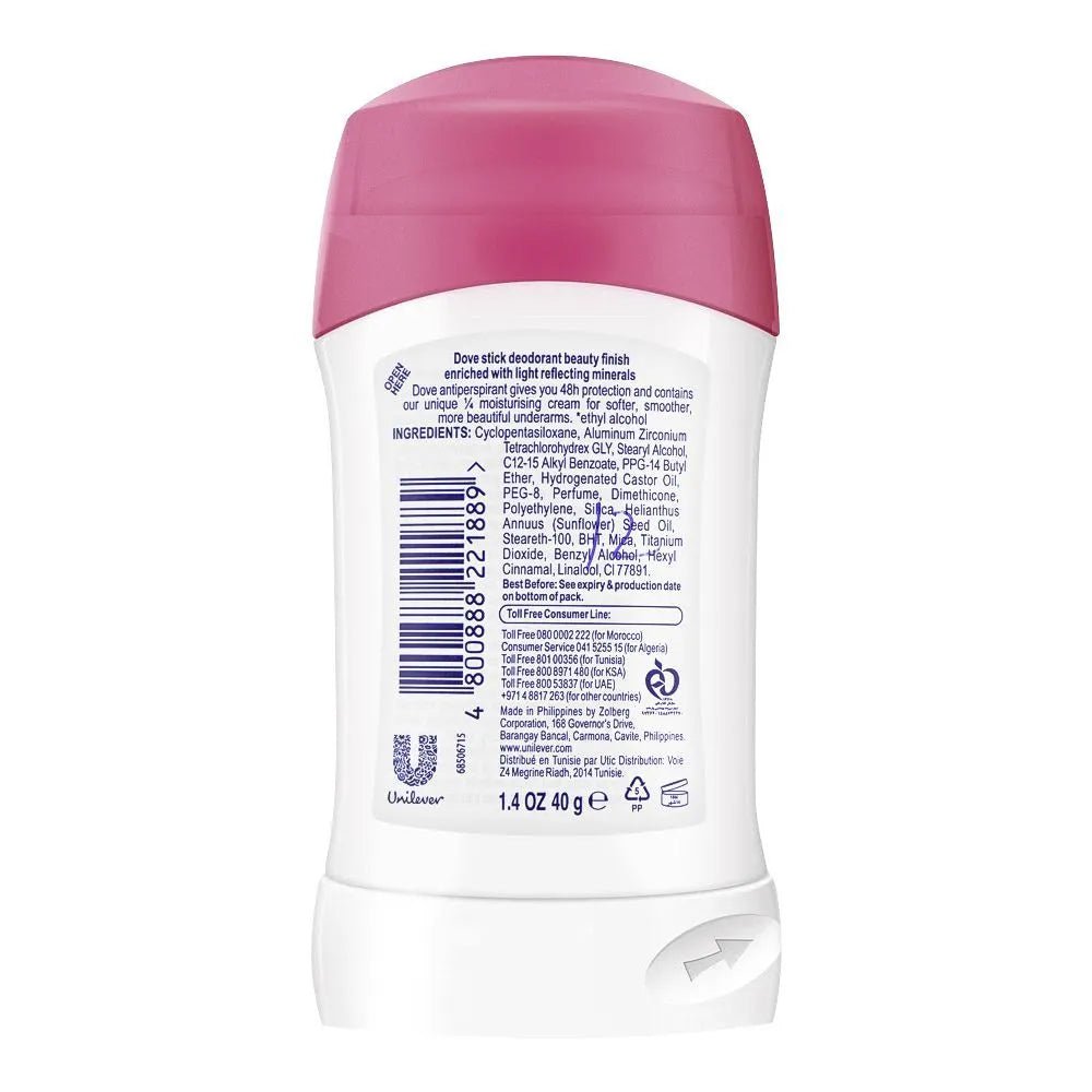 DOVE Deo Stick Beauty Finish Moisturizing Cream 40g - Rumaisas
