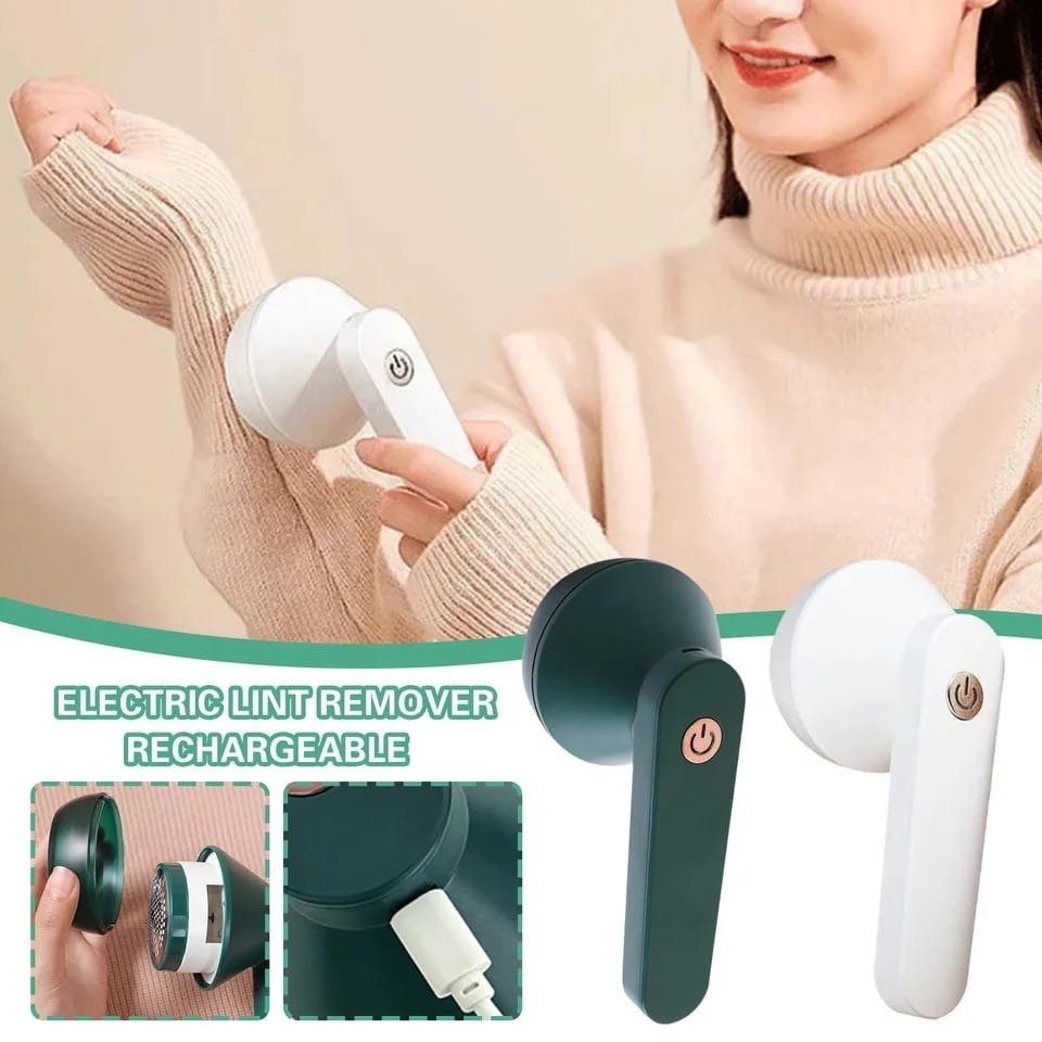 Electric Lint Remover For Clothing Sweater Anti Pilling Razor Coat Hair Ball Trimmer Rechargeable Plush Clothing Razor Remover - Rumaisas