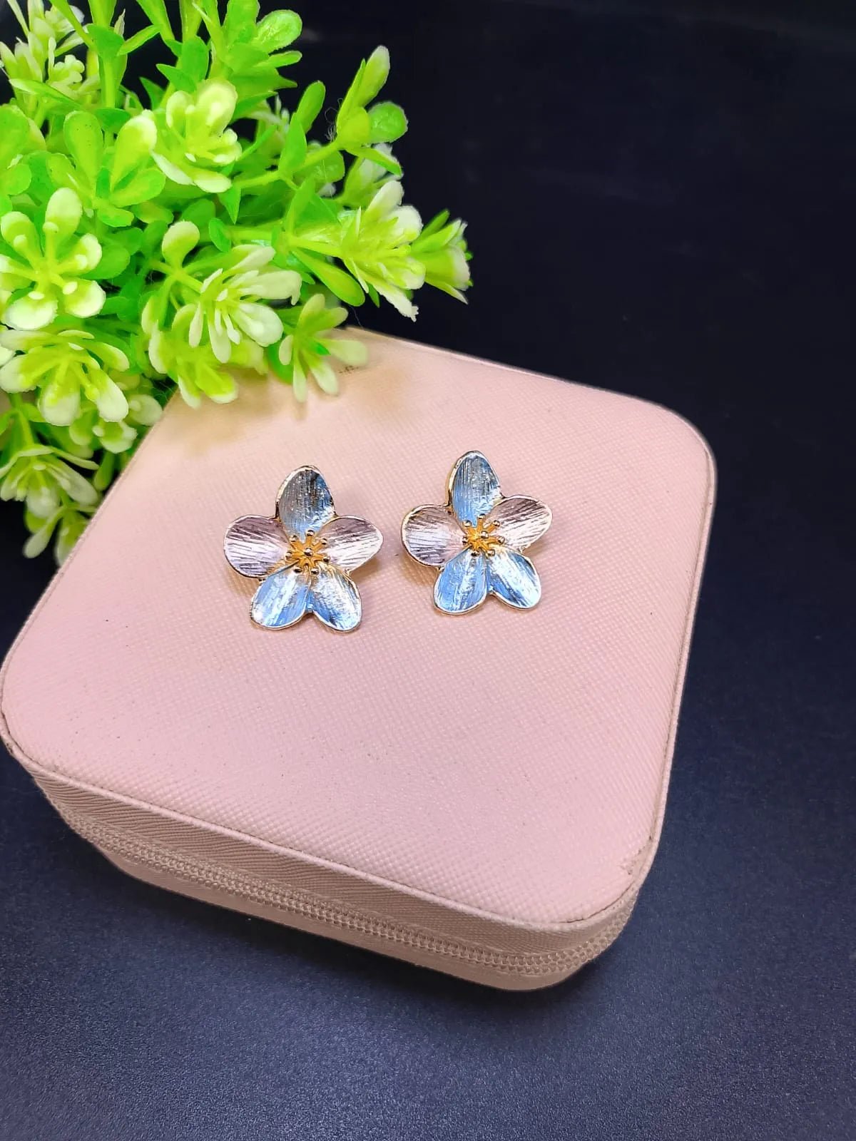 Flower Korea Stud Earrings - Rumaisas