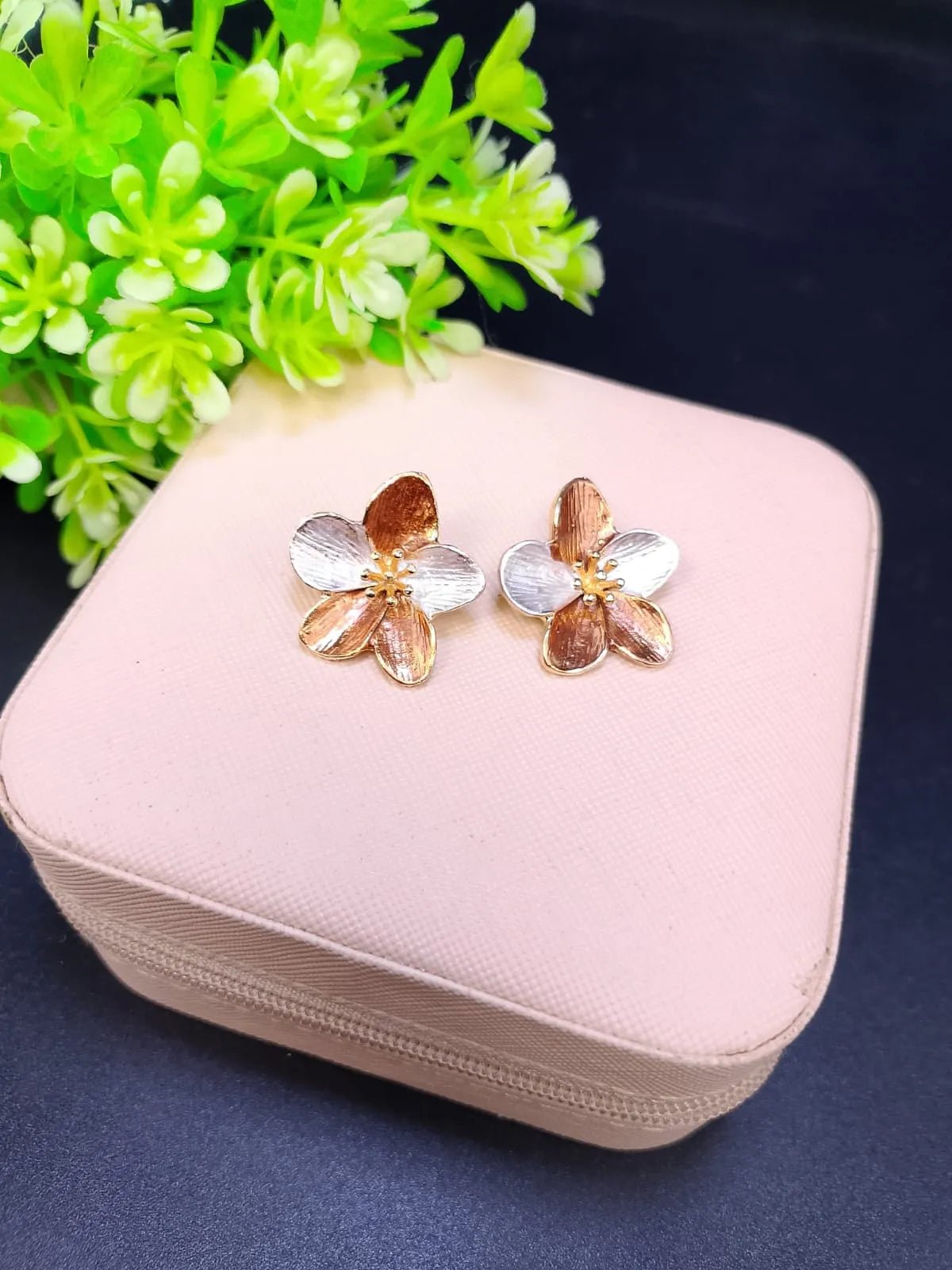 Flower Korea Stud Earrings - Rumaisas