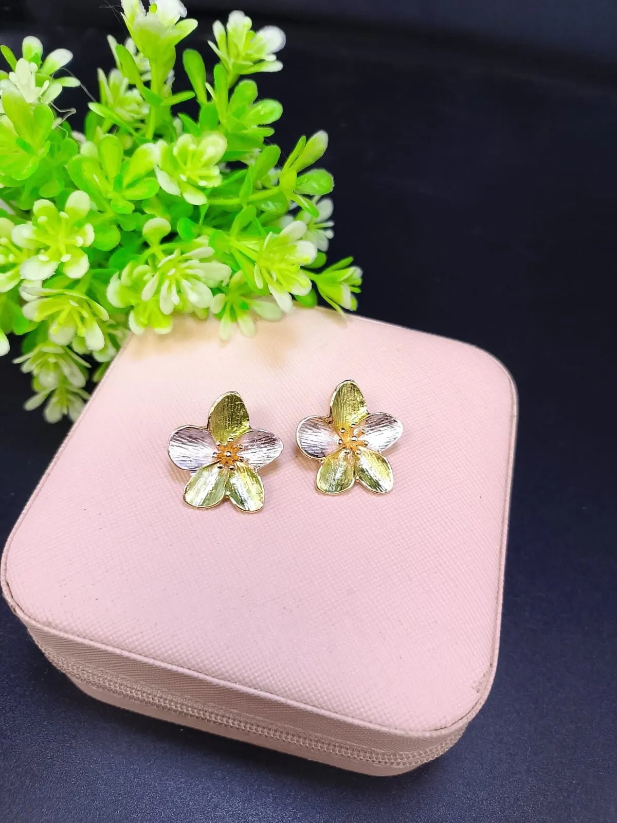 Flower Korea Stud Earrings - Rumaisas