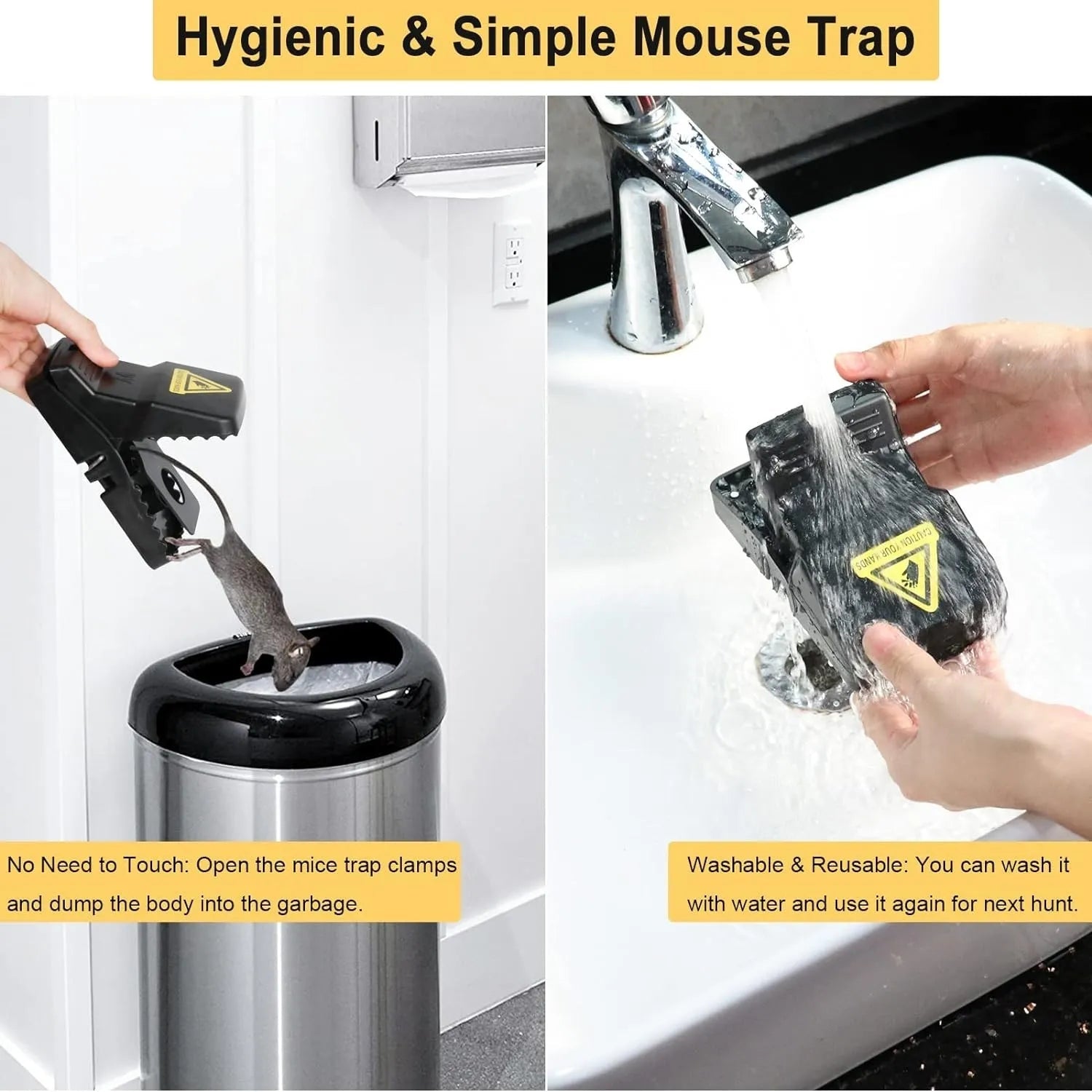 Heavy Duty Mouse Trap Mice Catcher - Rumaisas