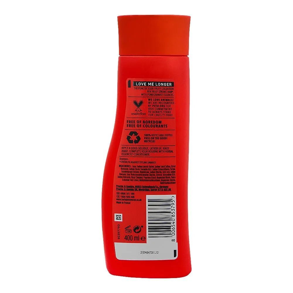 Herbal Essence Love Me Longer Shampoo, For Damaged Hair - 400ml - Rumaisas