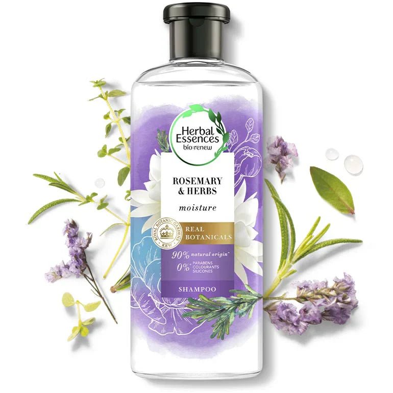 Herbal Essences Bio:Renew Rosemary & Herbs Moisture Shampoo – 400 ml - Rumaisas