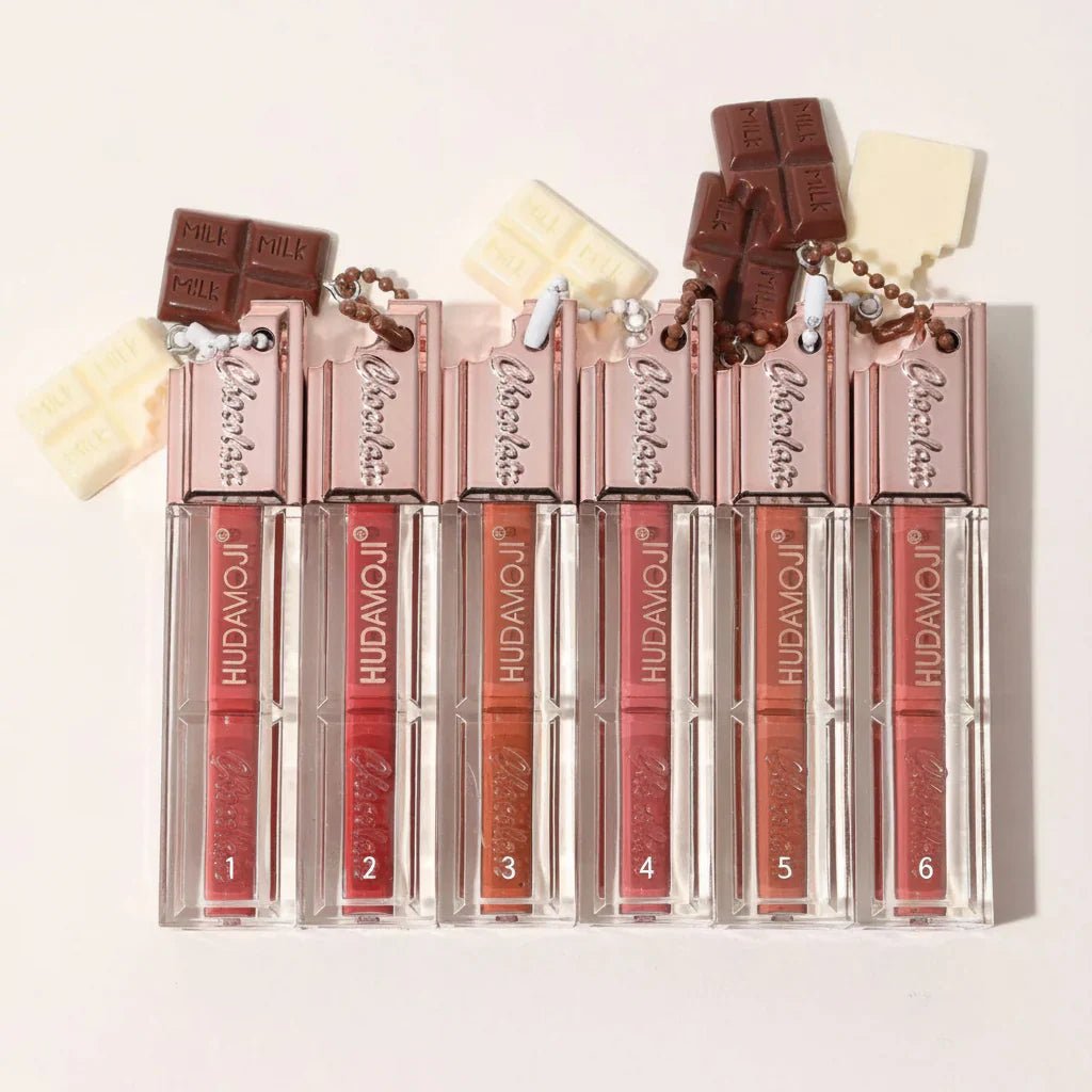 Hudamoji Chocolate Matte Lip Gloss - Rumaisas