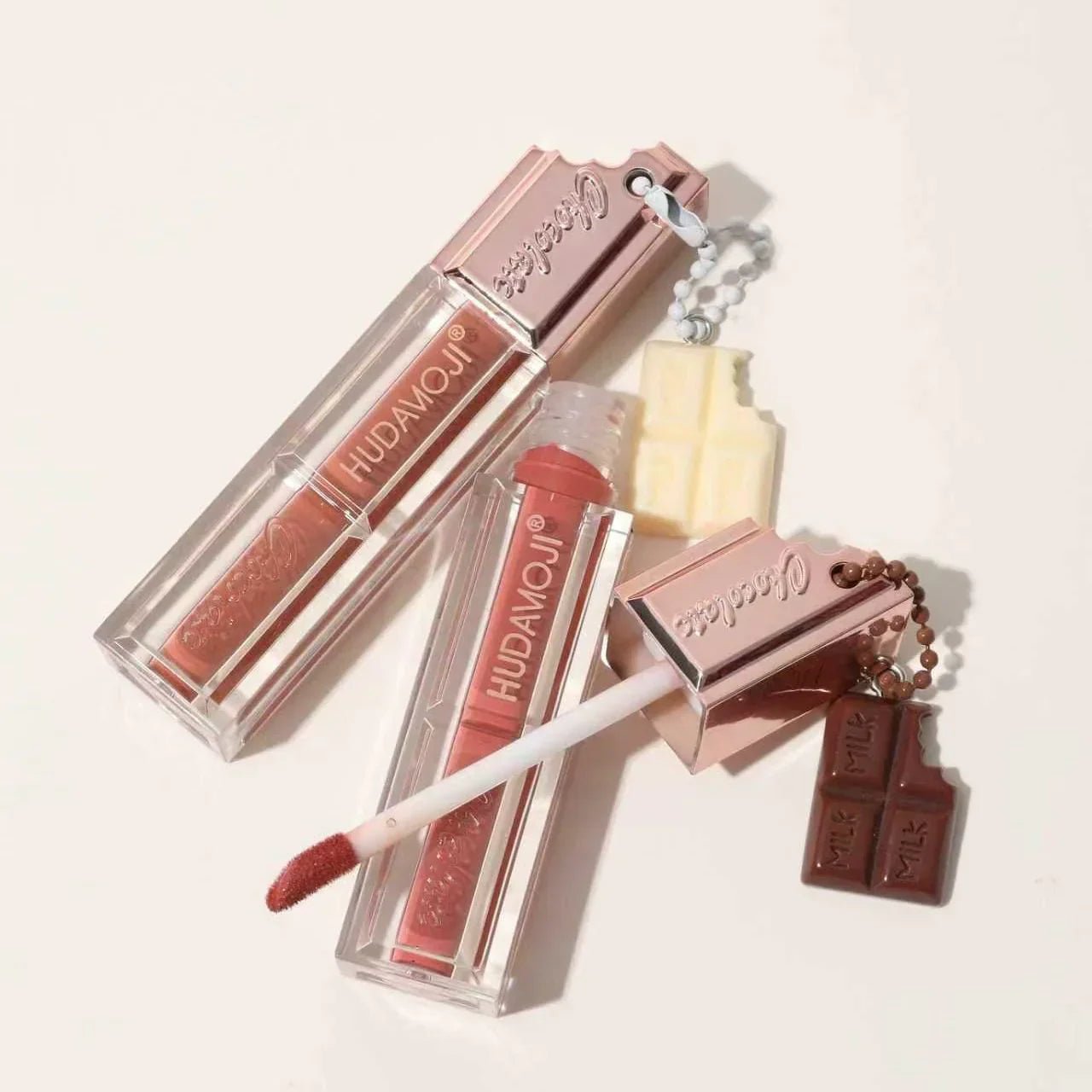 Hudamoji Chocolate Matte Lip Gloss - Rumaisas