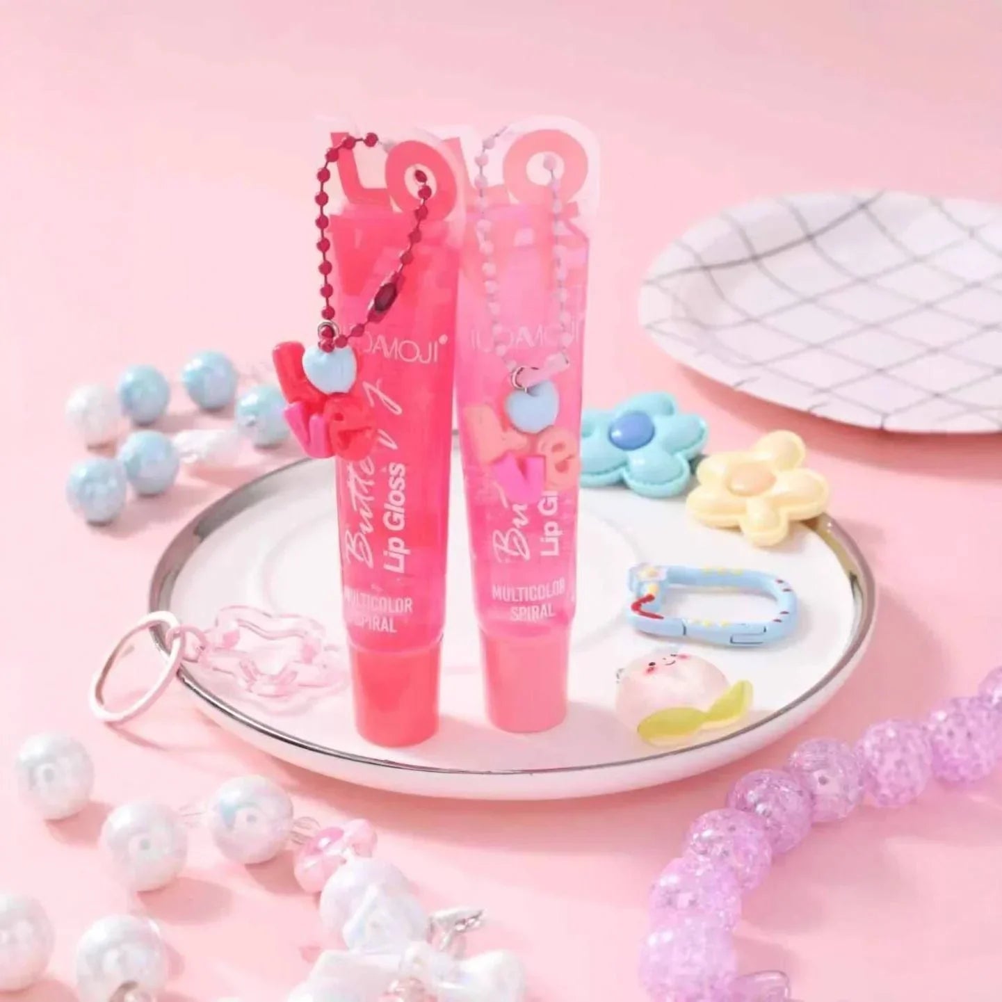 HUDAMOJI Pearlescent "Butterfly" Lip Gloss - Rumaisas