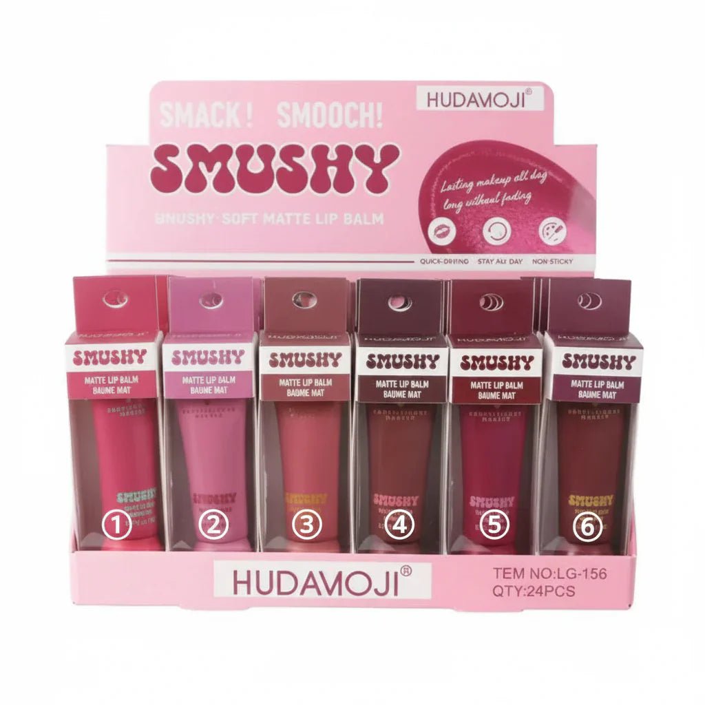 Hudamoji Smushy Soft Matte Lip Balm - Rumaisas