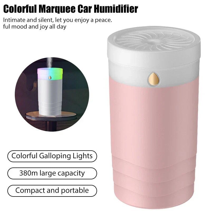 Humidifier Essential Oil Aroma Diffuser Nozzle with Color LED Light - Rumaisas