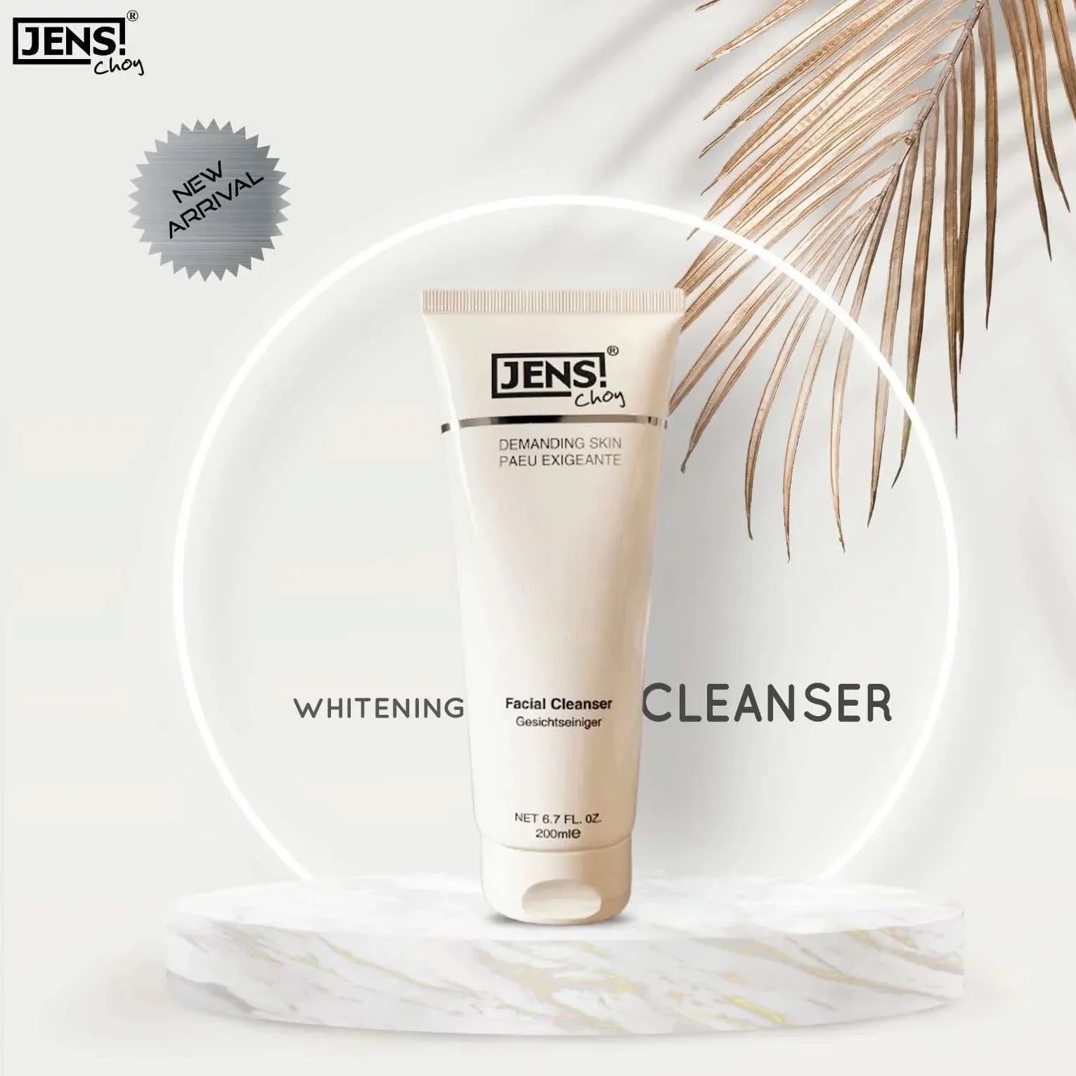 Jens Choy White Cleanser 200ml - Rumaisas