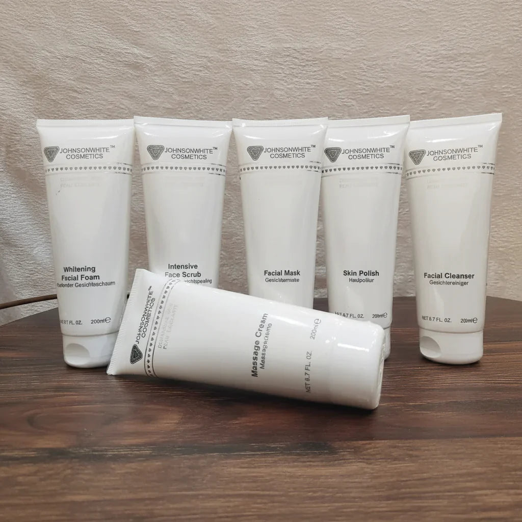 Johnson White Cosmetics Facial Kit Pack of 6 - 200ml Each - Rumaisas