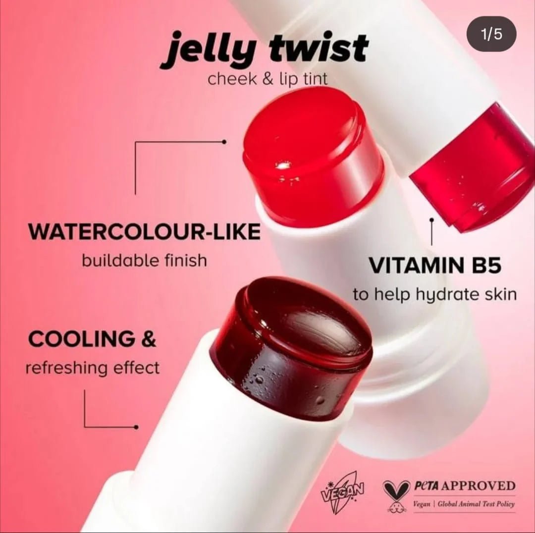 Lottie London Jelly Twist Blush & Lip Tint - Rumaisas