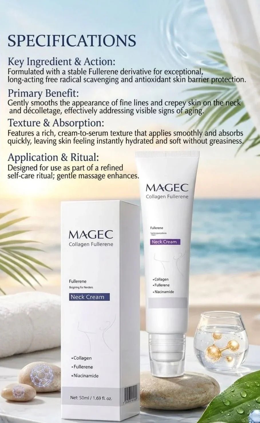Magec Neck Cream - Rumaisas