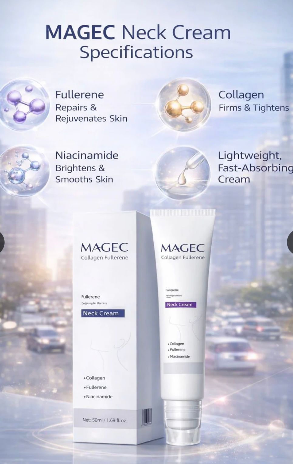 Magec Neck Cream - Rumaisas