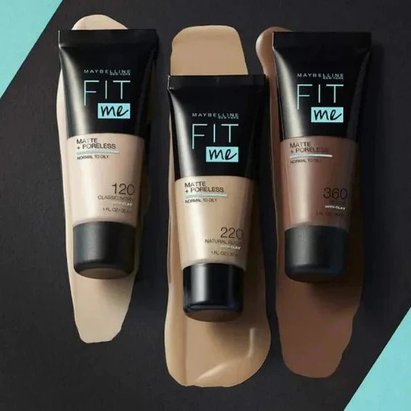Maybelline - Fit Me Liquid Foundation Matte & Poreless - Rumaisas