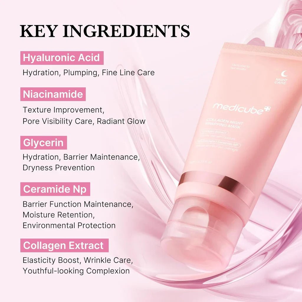 Medicube Collagen Night Wrapping Mask - 75ml - Rumaisas