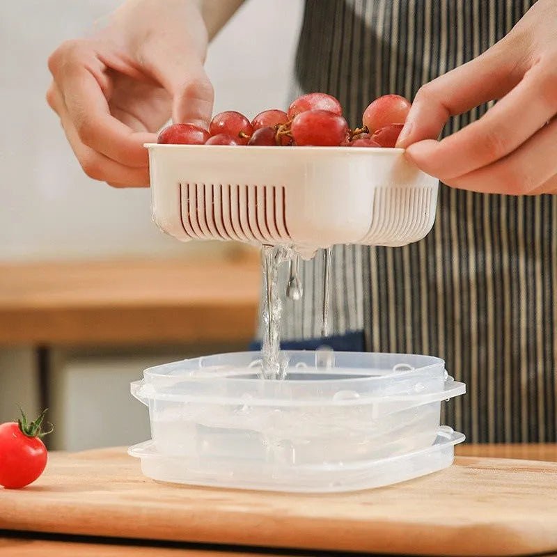Mini Drain Storage Container with Lid – Pack of 4 - Rumaisas