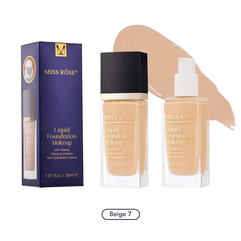 Miss Rose Liquid Makeup Foundation - 30ml - Rumaisas