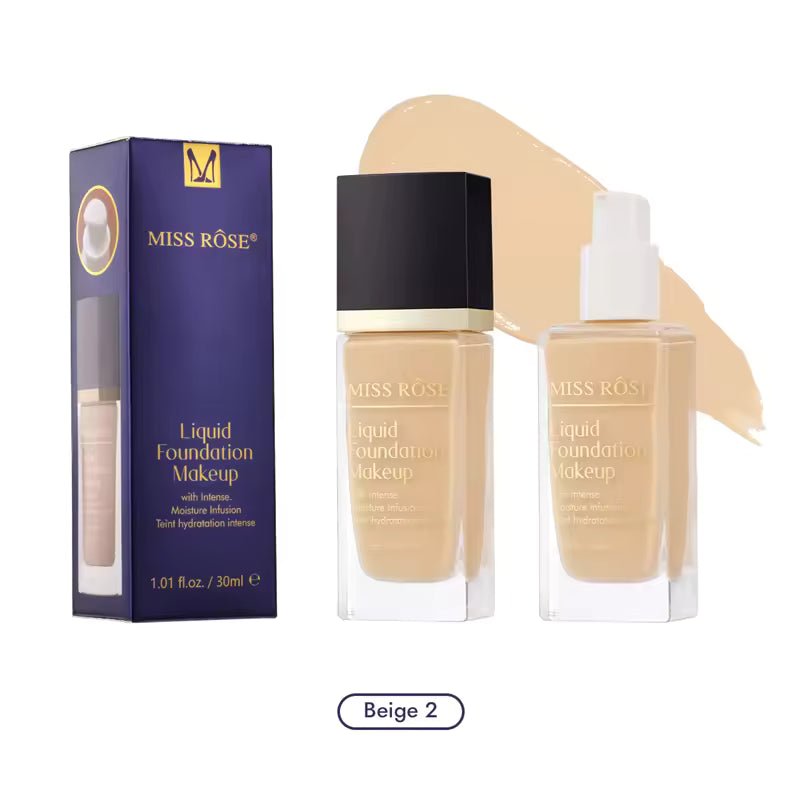 Miss Rose Liquid Makeup Foundation - 30ml - Rumaisas