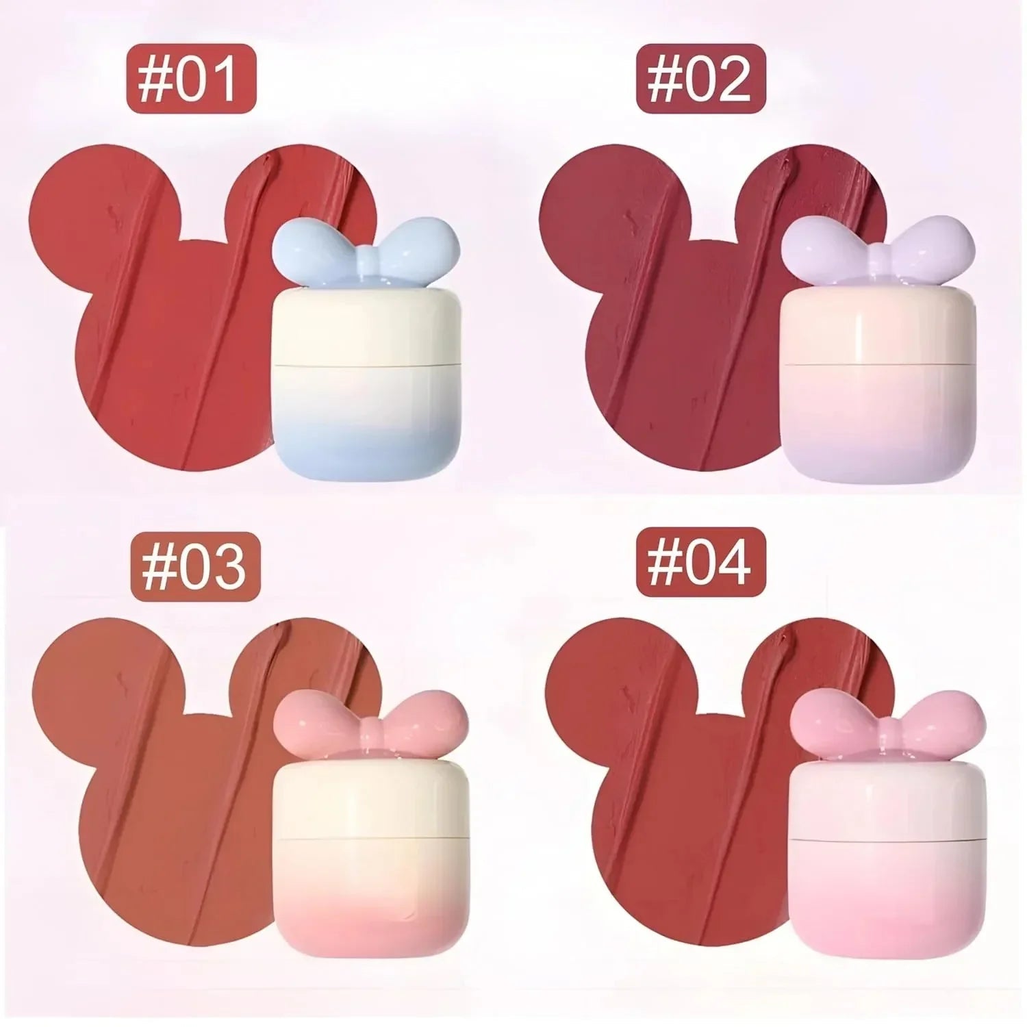 Mocallure Korean Bow knot Lip Mud Mousse - Rumaisas