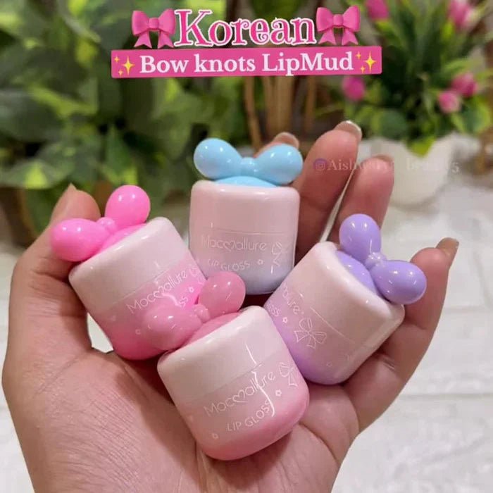 Mocallure Korean Bow knot Lip Mud Mousse - Rumaisas