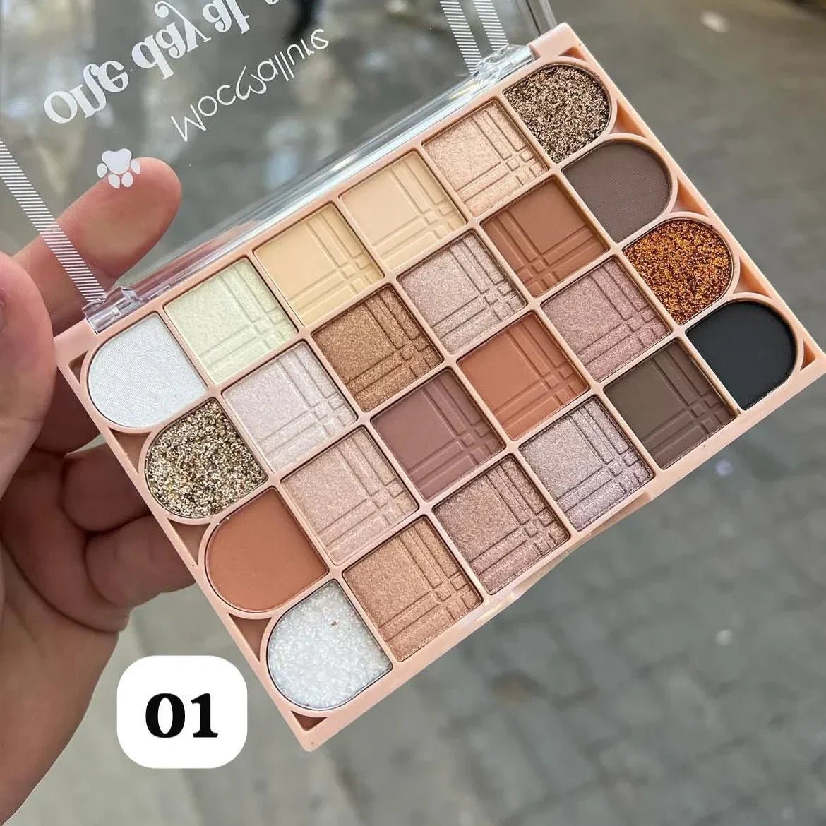 Mocallure One Day at a time Eyeshadow Palette - 24 Colors - Rumaisas
