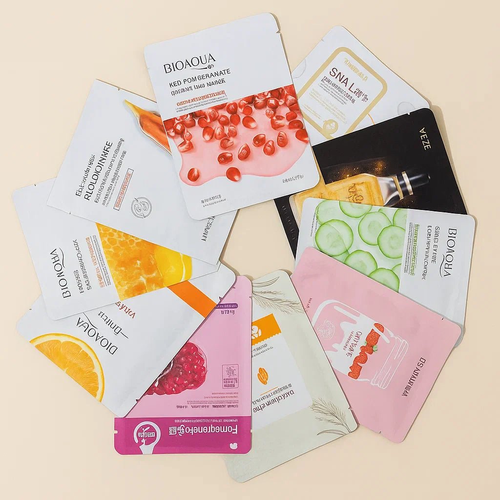 Moisturizing Face Sheet Masks - 10pcs - Rumaisas