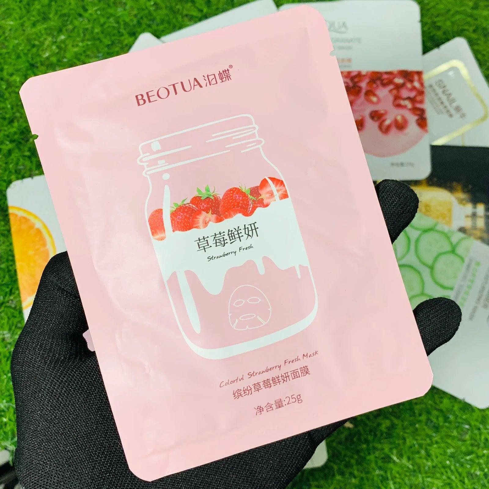 Moisturizing Face Sheet Masks - 10pcs - Rumaisas