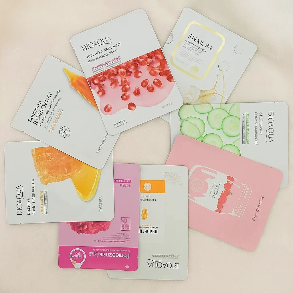 Moisturizing Face Sheet Masks - 10pcs - Rumaisas
