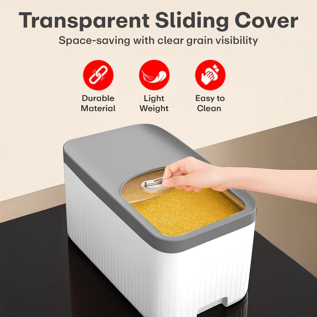 Multi - Purpose Grain and Dry Goods Storage Container - Rumaisas