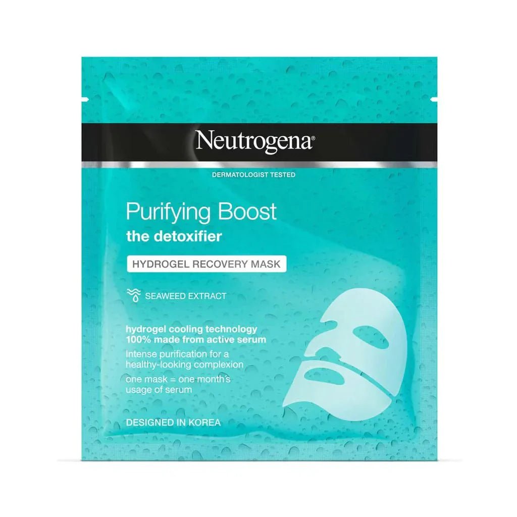 Neutrogena Purifying Boost Hydrogel Recovery Mask - Rumaisas